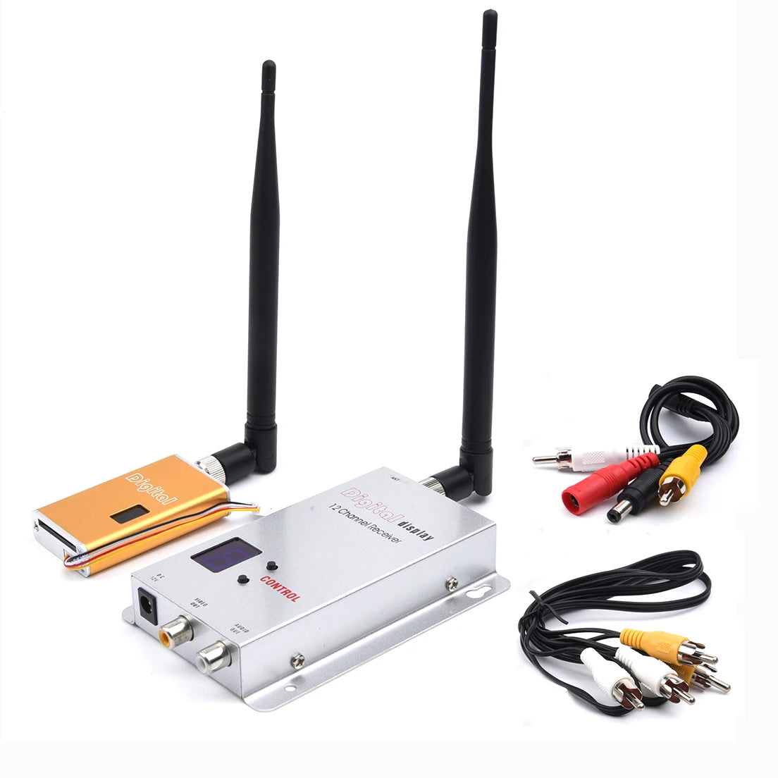 1.2G 5W VTX - Miniature FPV Video Sender 1200Mhz 5000mW Audio Video Wireless Transmitter and Receiver LOS Long Distance 1 1.2G 5W VTX - Miniature FPV Video Sender 1200Mhz 5000mW Audio Video Wireless Transmitter and Receiver LOS Long Distance