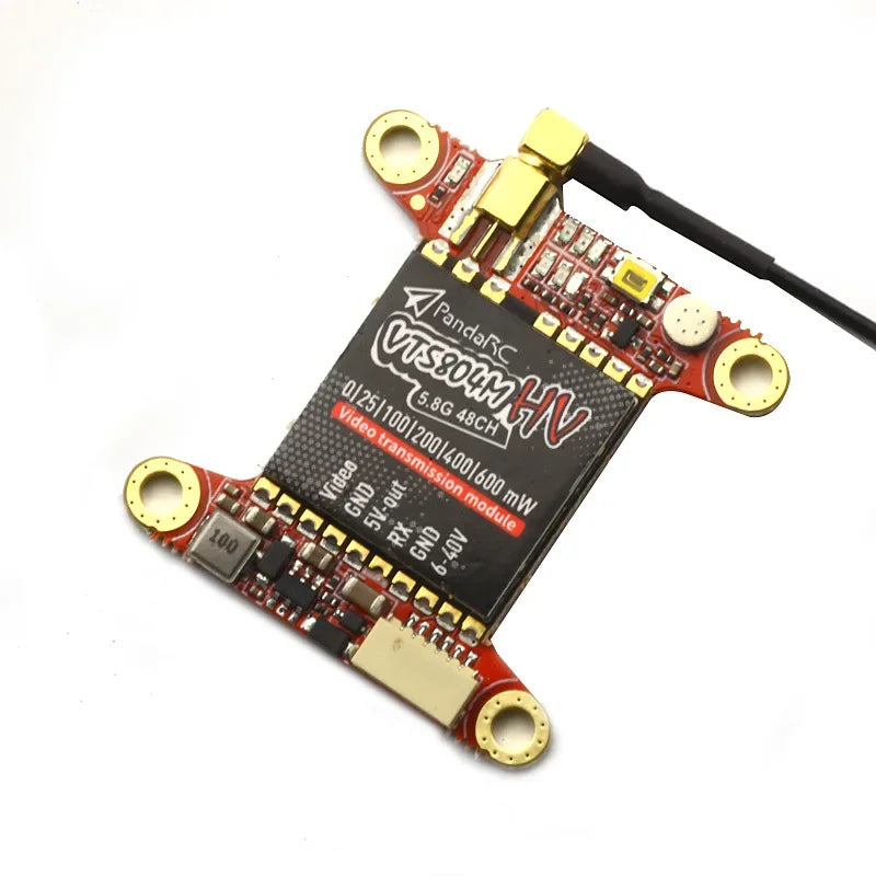 PandaRC VT5804M V2 VT5804 HV MAX VTX - FPV Video Transmitter 5.8G 48CH 25/100/200/400/600mW Switchable OSD Adjustable SMA MMCX VTX 5 PandaRC VT5804M V2 VT5804 HV MAX VTX - FPV Video Transmitter 5.8G 48CH 25/100/200/400/600mW Switchable OSD Adjustable SMA MMCX VTX - Image 5