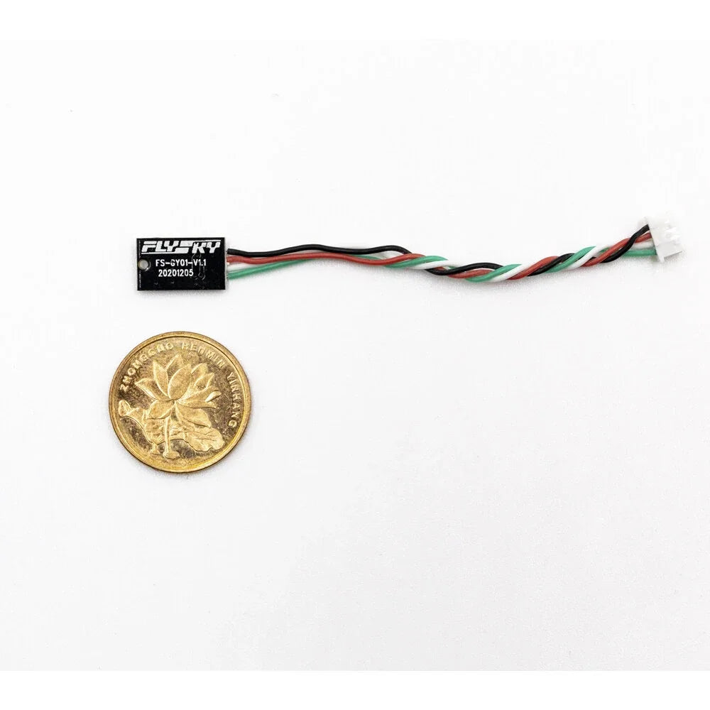 FLYSKY FS-GY01 Gyroscope Module Smart Control for GMR Receiver Mini 1/28 Car Drift Car DIY Parts 4 FLYSKY FS-GY01 Gyroscope Module Smart Control for GMR Receiver Mini 1/28 Car Drift Car DIY Parts - Image 4