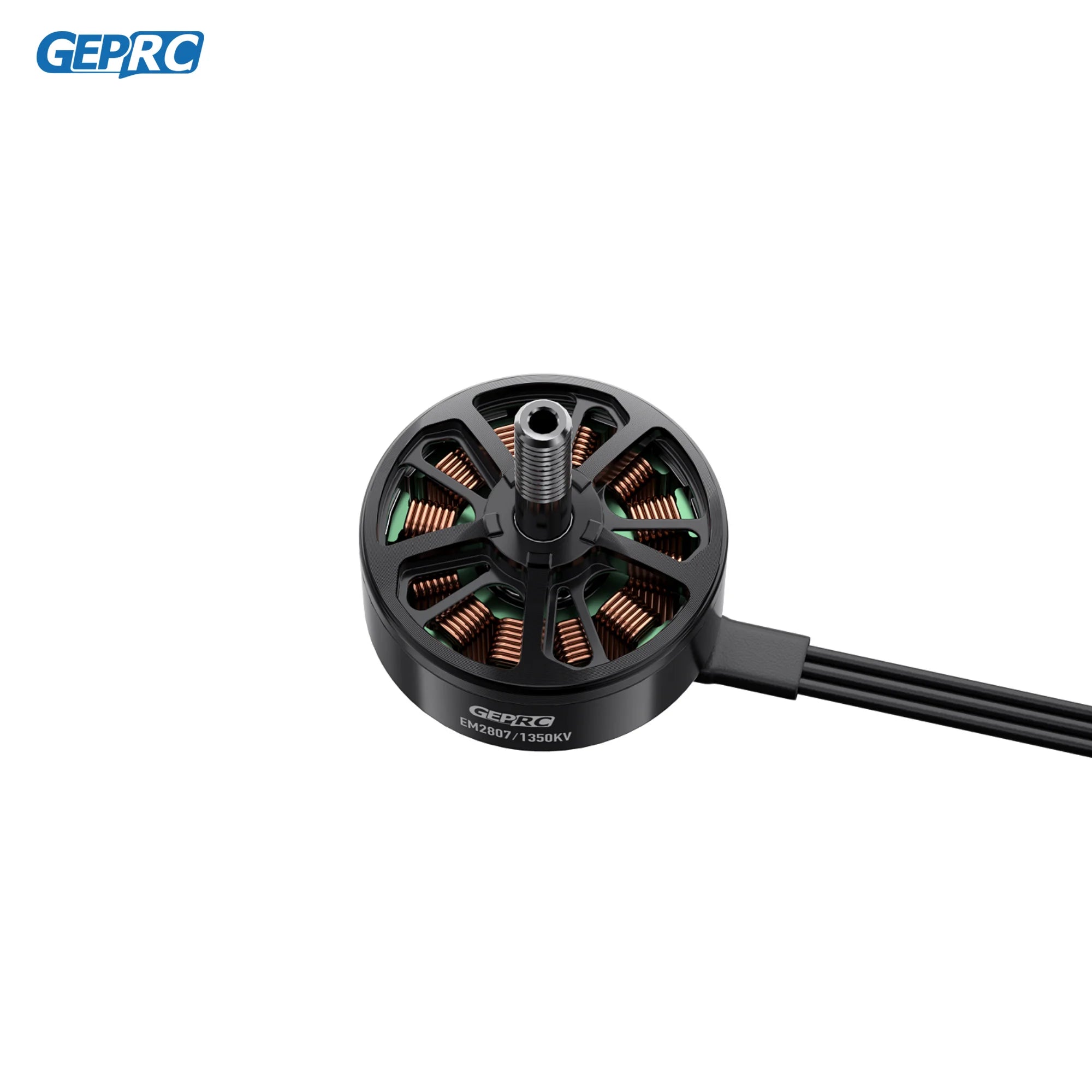 GEPRC EM2807 1350KV Motor - Brushless Black with 6/7/8 Inch RC FPV Racing Drone Multicopter Accessories 3 GEPRC EM2807 1350KV Motor - Brushless Black with 6/7/8 Inch RC FPV Racing Drone Multicopter Accessories — изображение 3
