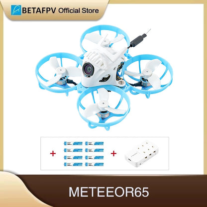 BETAFPV Meteor65 2022 Version - Brushless FPV Racing RC Drone ELRS 2.4G/Frsky LBT/TBS M01 AIO Camera VTX Whoop Quadcopter 3 BETAFPV Meteor65 2022 Version - Brushless FPV Racing RC Drone ELRS 2.4G/Frsky LBT/TBS M01 AIO Camera VTX Whoop Quadcopter — изображение 3