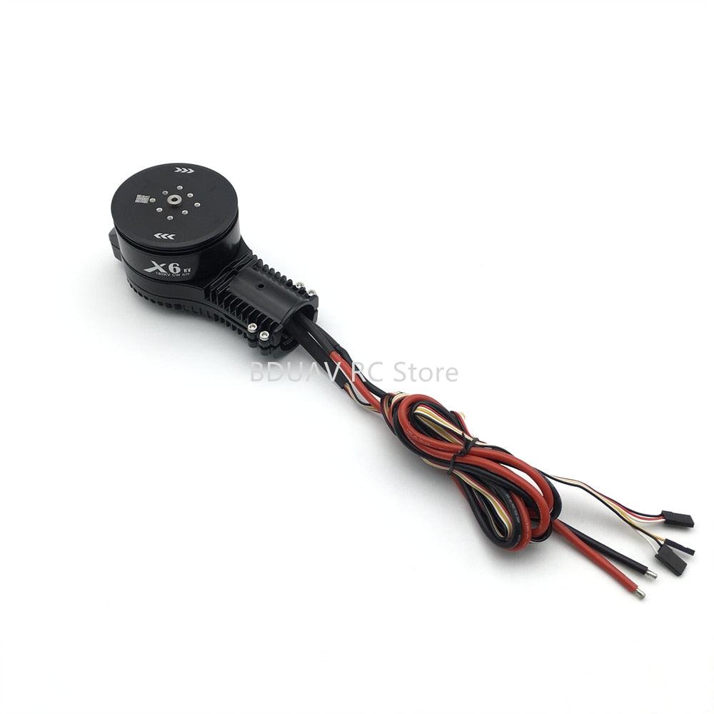 Hobbywing X6 Power System - 1set Original for 10KG 10L EFT E610P Agriculture Drone motor ESC propeller and 30mm tube adapter 5 Hobbywing X6 Power System - 1set Original for 10KG 10L EFT E610P Agriculture Drone motor ESC propeller and 30mm tube adapter — изображение 5