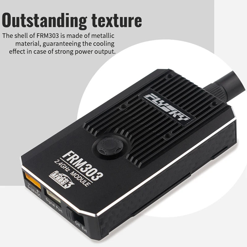 FLYSKY FRM303 2.4GHz TX Module - AFHDS3 Extended Range 25mW-2W Over 80KM Signal Enhancement For PL18 EL18 PPM SBUS RC FPV Drone 7 FLYSKY FRM303 2.4GHz TX Module - AFHDS3 Extended Range 25mW-2W Over 80KM Signal Enhancement For PL18 EL18 PPM SBUS RC FPV Drone - Image 7