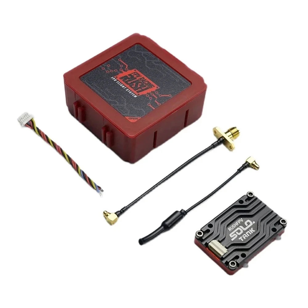 RUSHFPV RUSH TANK SOLO 1.6W 5.8G VTX - 5.8GHZ 48CH PitMode Pitmode 25mW 400mW 800mW 1600mW Adjustable 2-6S Microphone for FPV Long Range Drone 2 RUSHFPV RUSH TANK SOLO 1.6W 5.8G VTX - 5.8GHZ 48CH PitMode Pitmode 25mW 400mW 800mW 1600mW Adjustable 2-6S Microphone for FPV Long Range Drone - Image 2