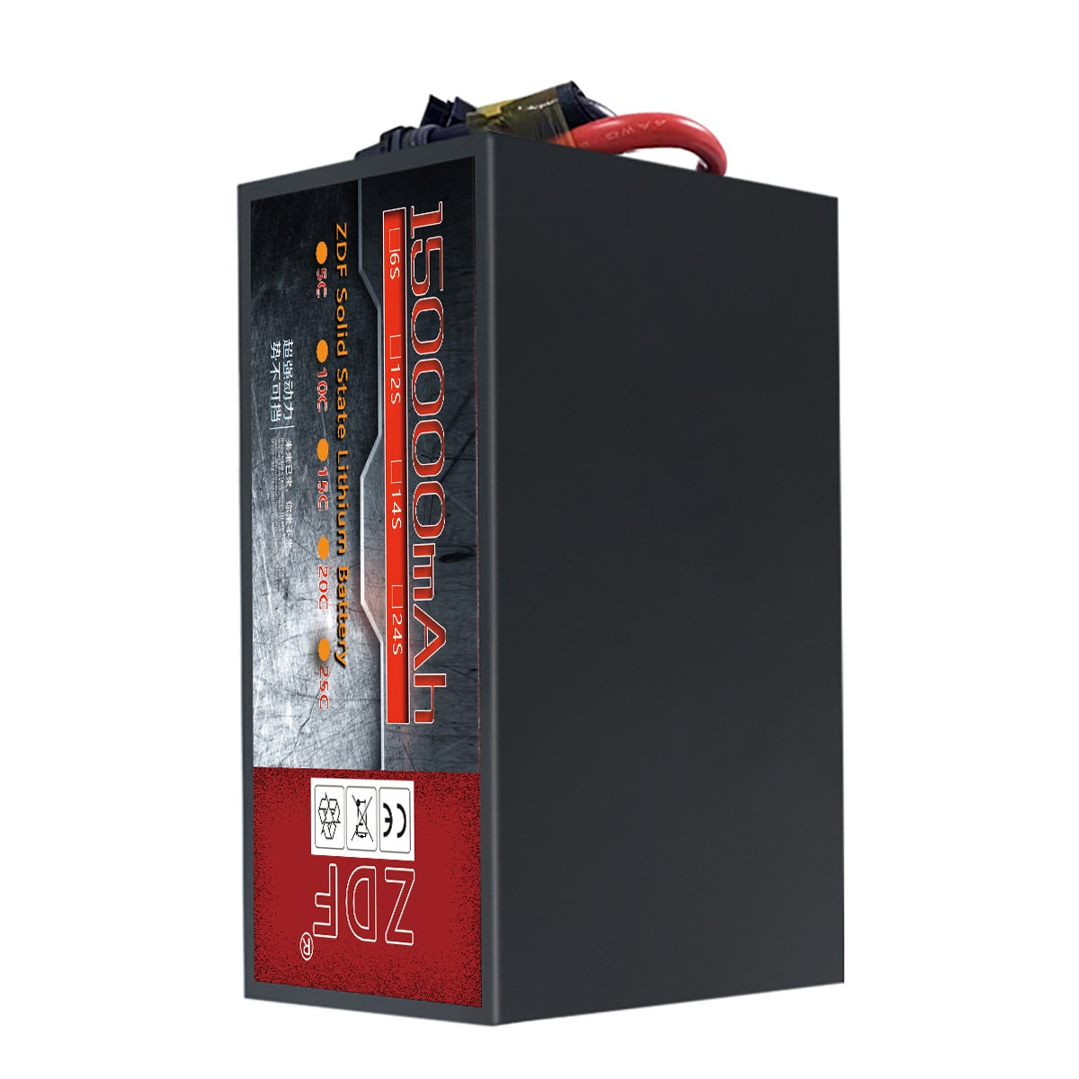 ZDF High Capacity solid-state Big lithium battery 150000mah 6s 12s 14s 18s 24s large drone battery For Big Load Multirotor FPV UAV Agriculture Drone Battery 2 ZDF High Capacity solid-state Big lithium battery 150000mah 6s 12s 14s 18s 24s large drone battery For Big Load Multirotor FPV UAV Agriculture Drone Battery — изображение 2