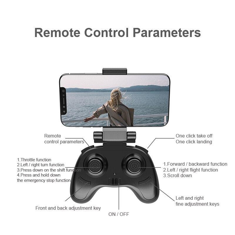 R16 Drone - Mini Drone 4K 1080P HD Camera WiFi Fpv Air Pressure Altitude Hold Foldable Quadcopter RC Dron Kid Toy Boys GIfts 11 R16 Drone - Mini Drone 4K 1080P HD Camera WiFi Fpv Air Pressure Altitude Hold Foldable Quadcopter RC Dron Kid Toy Boys GIfts - Bild 11