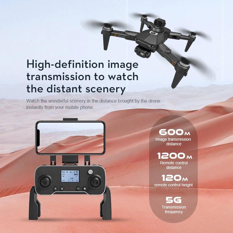 K80 Max Drone - 8K HD Camera Drone Brushless Motor GPS 5G WIFI 360 Obstacle Avoidance Foldable Quadcopter K80 PRO MAX RC Dron Toys Professional Camera Drone 23 K80 Max Drone - 8K HD Camera Drone Brushless Motor GPS 5G WIFI 360 Obstacle Avoidance Foldable Quadcopter K80 PRO MAX RC Dron Toys Professional Camera Drone — изображение 23