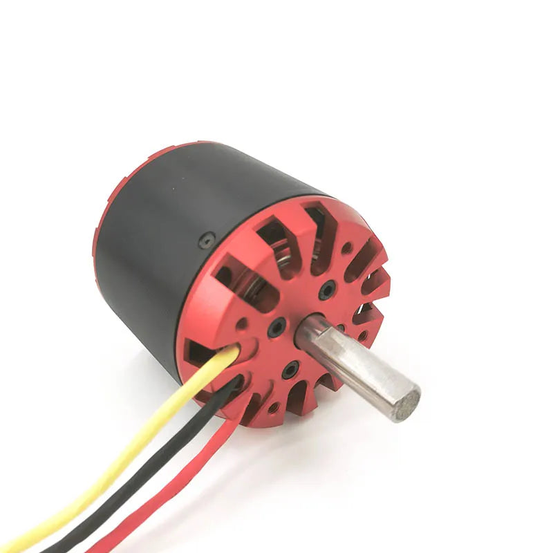Hobbywing 6200W BLDC Motor - 8080 Sensor Sensorless for DIY lathe | Electric Skateboard Ebike scooter 5 Hobbywing 6200W BLDC Motor - 8080 Sensor Sensorless for DIY lathe | Electric Skateboard Ebike scooter - Image 5