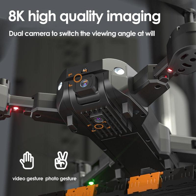 Dron 5G GPS Drone 8K Professional Drones 6K HD Aerial Photography Obstacle Avoidance Quadcopter Helicopter RC Distance 3000M 21 Dron 5G GPS Drone 8K Professional Drones 6K HD Aerial Photography Obstacle Avoidance Quadcopter Helicopter RC Distance 3000M - Bild 21