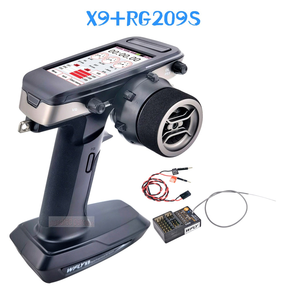 WFLY X9 Radio Remote Controller - 2.4ghz 9CH Transmitter With RG209S Receiver Extra X9 Dedicated SG01 GPS F Racing Crawlers Cars 5 WFLY X9 Radio Remote Controller - 2.4ghz 9CH Transmitter With RG209S Receiver Extra X9 Dedicated SG01 GPS F Racing Crawlers Cars — изображение 5
