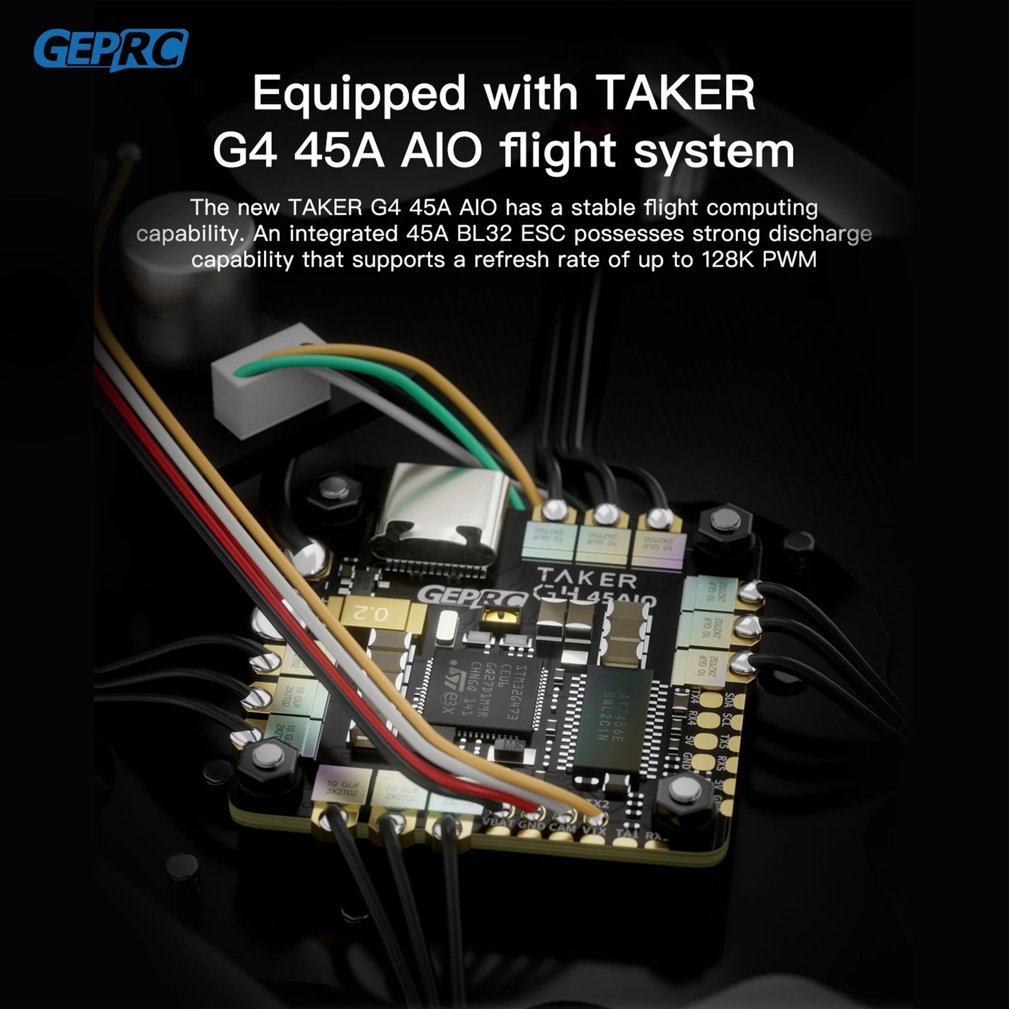 GEPRC Cinebot25 S WTFPV 2.5inch FPV Drone - G4 45A AIO FC ESC BLHeli 32Bit 45A RC 1505 4300KV Motor Racing Freestyle Quadcopter 5 GEPRC Cinebot25 S WTFPV 2.5inch FPV Drone - G4 45A AIO FC ESC BLHeli 32Bit 45A RC 1505 4300KV Motor Racing Freestyle Quadcopter - Image 5