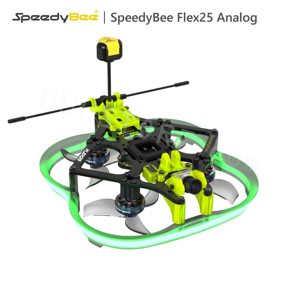 SpeedyBee Flex25 Analog - 78mm F7 35A AIO 4S 2.5 Inch CineWhoop RC FPV Racing Drone with 800mW VTX RunCam Phoenix2 Nano Camera Toy 2 SpeedyBee Flex25 Analog - 78mm F7 35A AIO 4S 2.5 Inch CineWhoop RC FPV Racing Drone with 800mW VTX RunCam Phoenix2 Nano Camera Toy — изображение 2