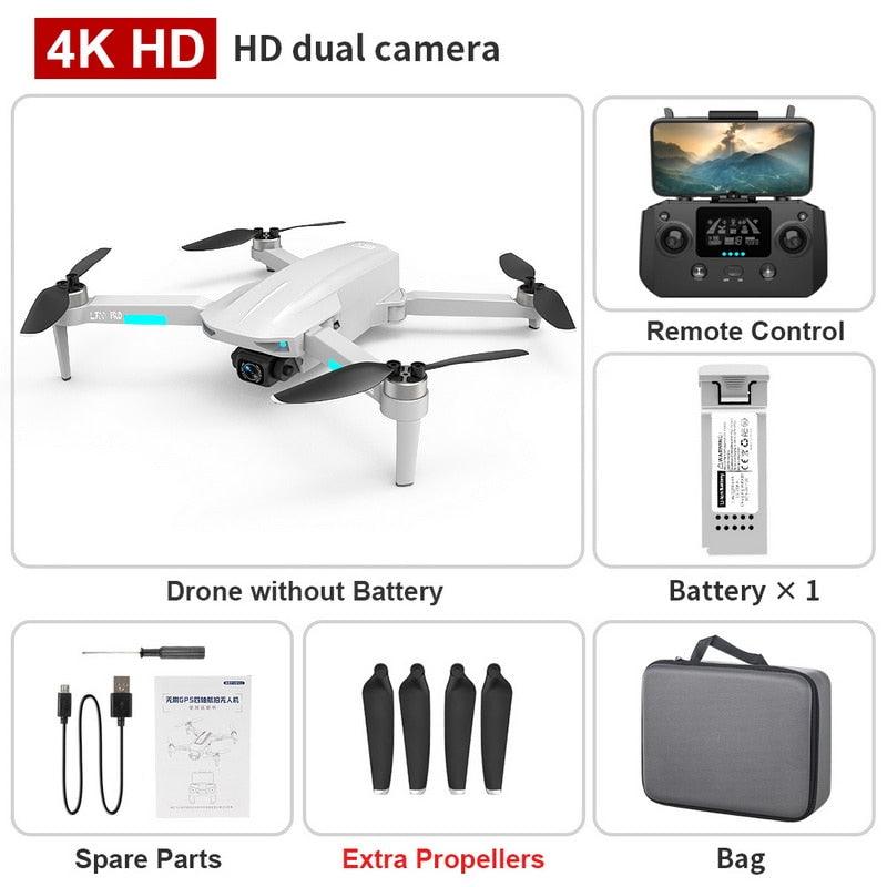 L700 PRO Drone - GPS FPV 1.2Km Drone 4K Professional Dual HD Camera Aerial Photography Brushless Motor Foldable Quadcopter Toys 7 L700 PRO Drone - GPS FPV 1.2Km Drone 4K Professional Dual HD Camera Aerial Photography Brushless Motor Foldable Quadcopter Toys - Bild 7