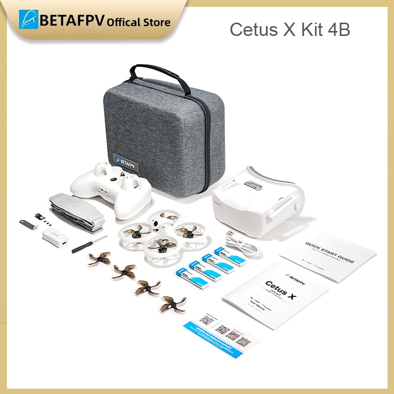 BETAFPV Cetus X - Brushless ELRS FPV Quadcopter BNF/ RTF LiteRadio 3 Radio Transmitter VR03 FPV Goggles C04 FPV Camera RC Drone 4 BETAFPV Cetus X - Brushless ELRS FPV Quadcopter BNF/ RTF LiteRadio 3 Radio Transmitter VR03 FPV Goggles C04 FPV Camera RC Drone — изображение 4