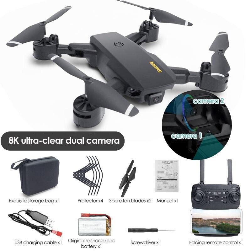 Dron 5G GPS Drone 8K Professional Drones 6K HD Aerial Photography Obstacle Avoidance Quadcopter Helicopter RC Distance 3000M 12 Dron 5G GPS Drone 8K Professional Drones 6K HD Aerial Photography Obstacle Avoidance Quadcopter Helicopter RC Distance 3000M - Bild 12