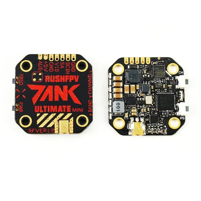 RUSH TANK Ultimate MINI VTX - 5.8GHz 48CH RaceBand 0/25/200/500/800mW Switchable 20x20 Stackable FPV Transmitter For RC Drone 4 RUSH TANK Ultimate MINI VTX - 5.8GHz 48CH RaceBand 0/25/200/500/800mW Switchable 20x20 Stackable FPV Transmitter For RC Drone — изображение 4
