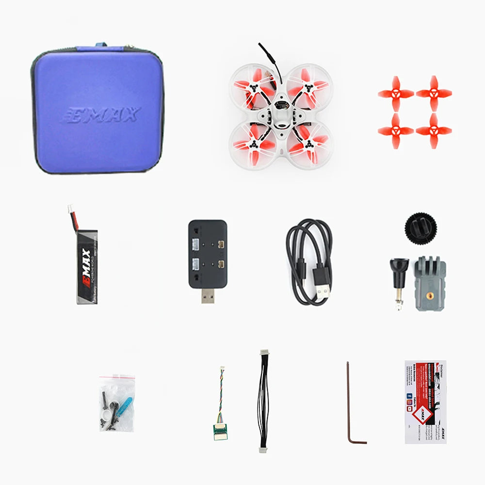 Emax Tinyhawk III Plus - 2.4G ELRS Analog/HD Zero VTX BNF/RTF Racing Drone 1S HV650mAh Quadcopter With Camera Drone FPV 4 Emax Tinyhawk III Plus - 2.4G ELRS Analog/HD Zero VTX BNF/RTF Racing Drone 1S HV650mAh Quadcopter With Camera Drone FPV - Image 10