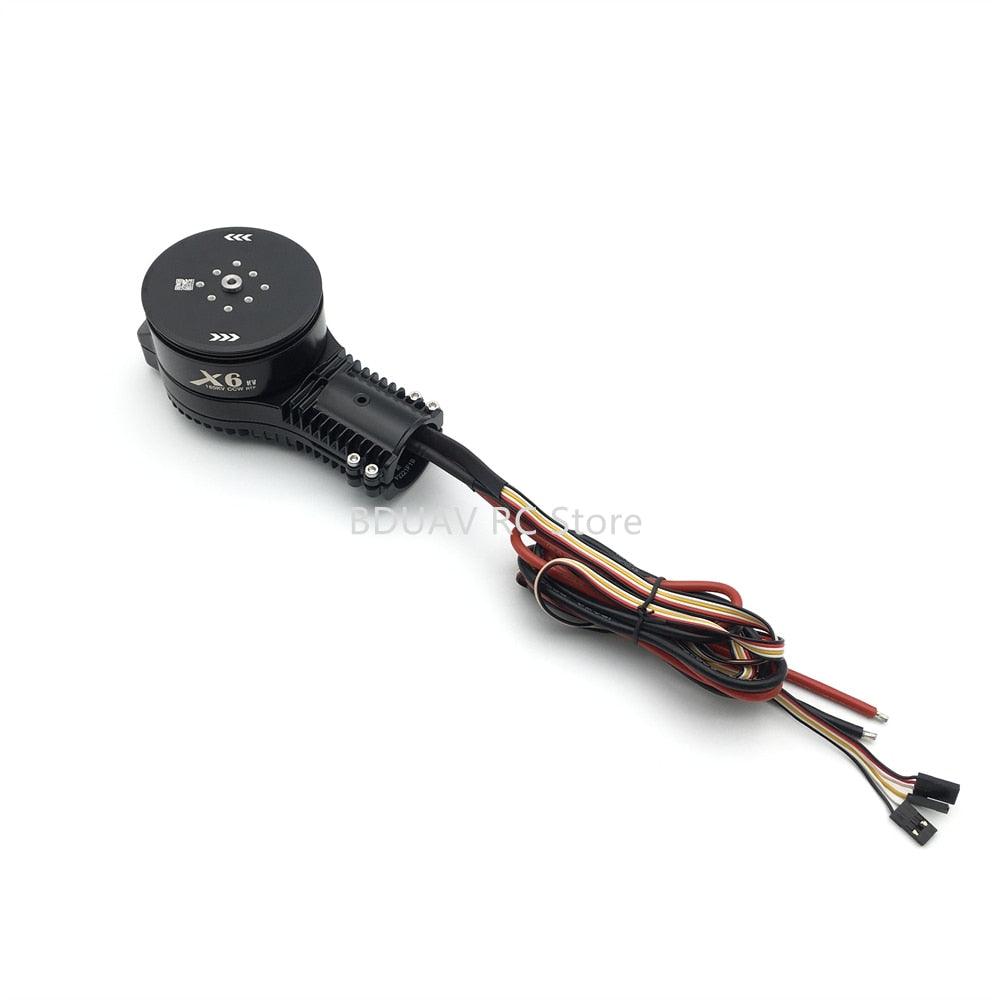 Hobbywing X6 Power System - 1set Original for 10KG 10L EFT E610P Agriculture Drone motor ESC propeller and 30mm tube adapter 4 Hobbywing X6 Power System - 1set Original for 10KG 10L EFT E610P Agriculture Drone motor ESC propeller and 30mm tube adapter — изображение 4