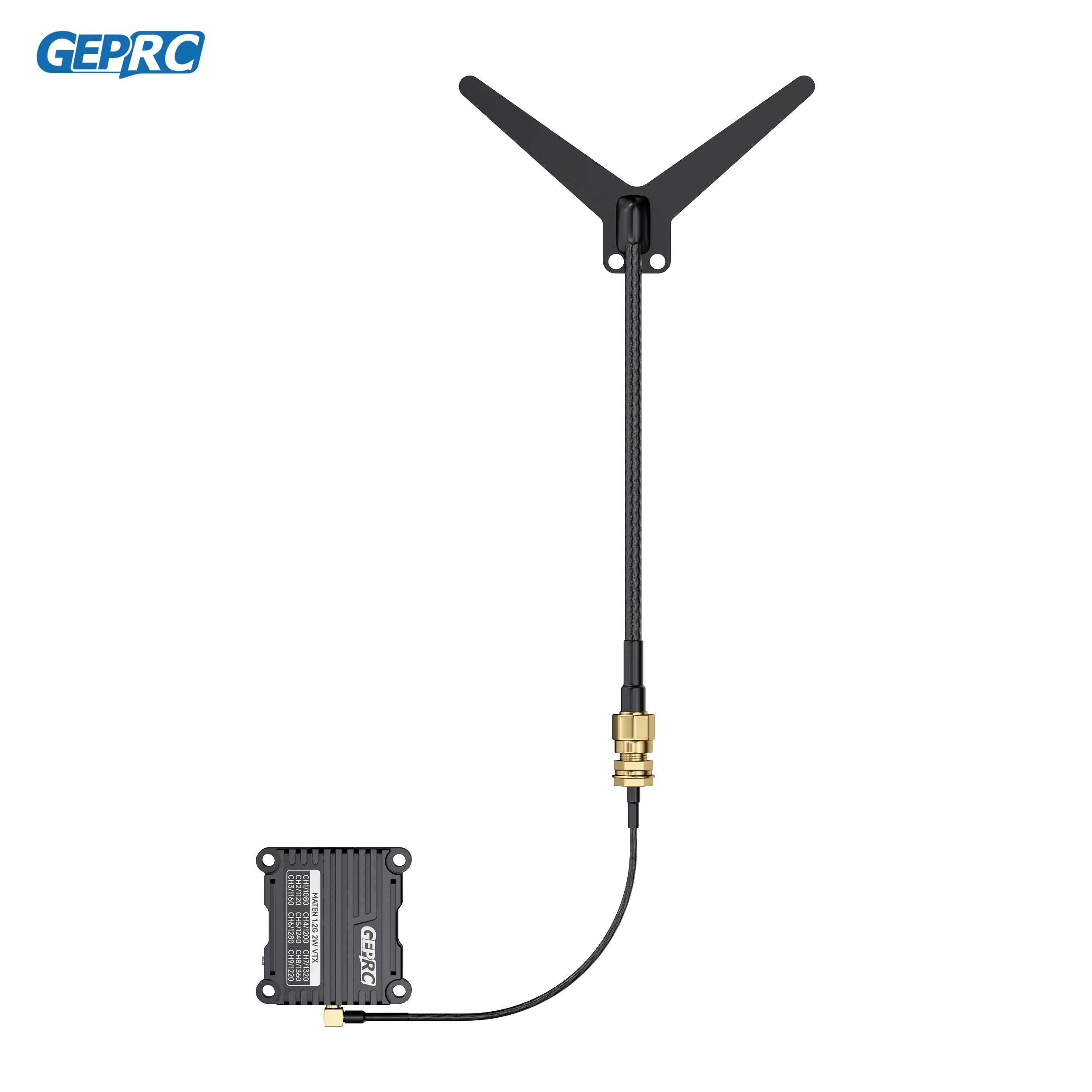 GEPRC MATEN 1.2G 2W VTX - 25mW/2000mW VTX Transmitter Transmitting Module 1080 Mhz -1360 Mhz for FPV Long Range Racing Drone 5 GEPRC MATEN 1.2G 2W VTX - 25mW/2000mW VTX Transmitter Transmitting Module 1080 Mhz -1360 Mhz for FPV Long Range Racing Drone - Image 5