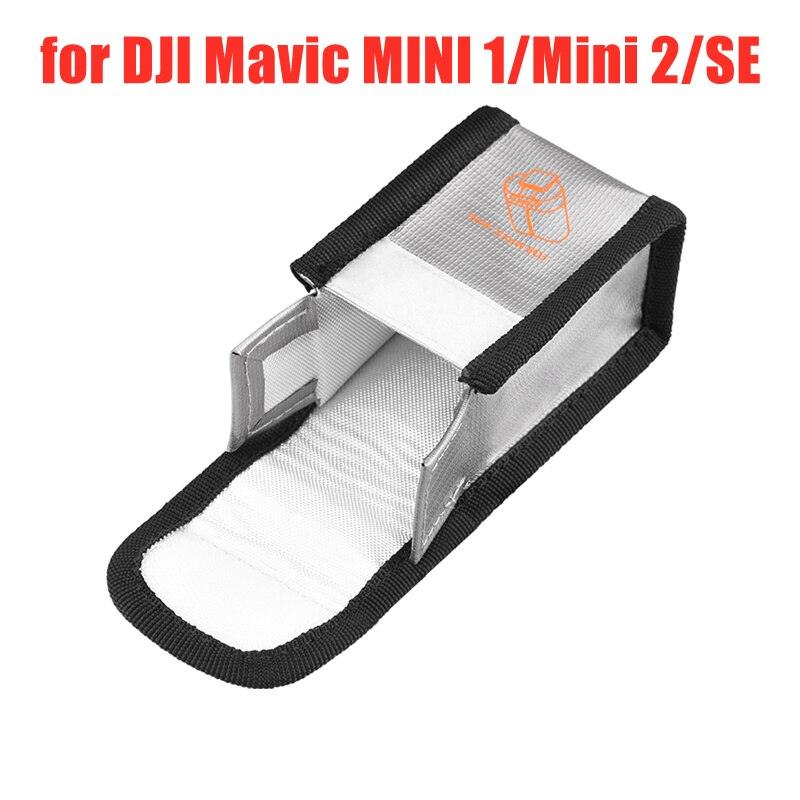Battery Safe Bag for DJI Mavic MINI/Mini 2/SE/ for DJI MINI 3 PRO Drone Protective Case Protector Explosion-proof Anti-scratch Bag 5 Battery Safe Bag for DJI Mavic MINI/Mini 2/SE/ for DJI MINI 3 PRO Drone Protective Case Protector Explosion-proof Anti-scratch Bag - Image 5