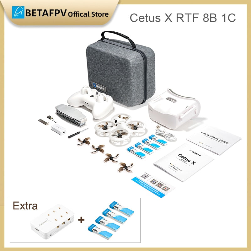 BETAFPV Cetus X - Brushless ELRS FPV Quadcopter BNF/ RTF LiteRadio 3 Radio Transmitter VR03 FPV Goggles C04 FPV Camera RC Drone 7 BETAFPV Cetus X - Brushless ELRS FPV Quadcopter BNF/ RTF LiteRadio 3 Radio Transmitter VR03 FPV Goggles C04 FPV Camera RC Drone — изображение 7