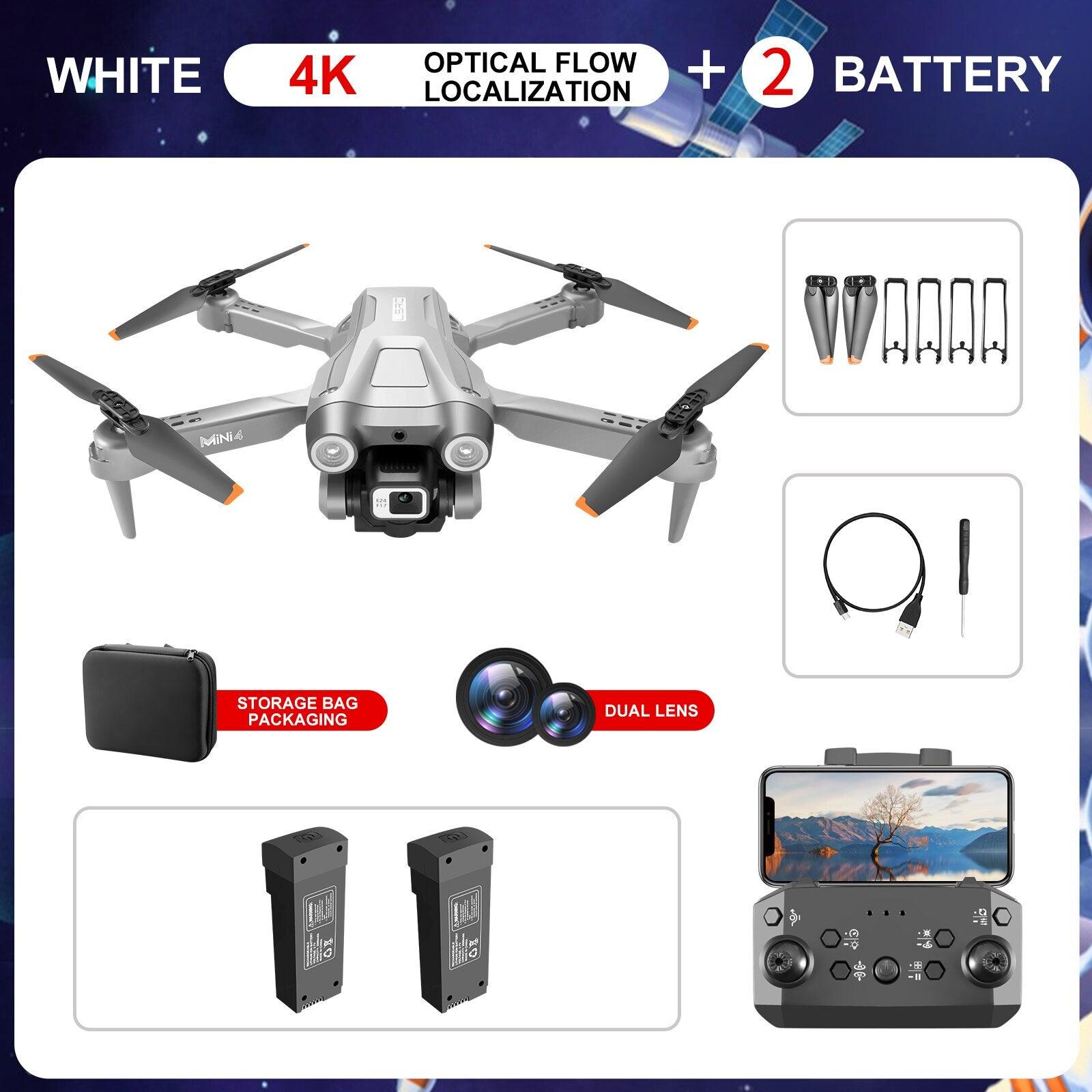KBDFA MINI4 Drone - 4K HD Camera Z908 Dron Remote Control Drones RC Helicopters Gift 2.4G WIFi Obstacle Avoidance Quadcopter Toys 3 KBDFA MINI4 Drone - 4K HD Camera Z908 Dron Remote Control Drones RC Helicopters Gift 2.4G WIFi Obstacle Avoidance Quadcopter Toys - Image 3
