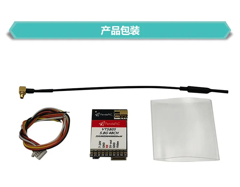 PandaRC VT5801 V2 VT5805 VTX - FPV Video Transmitter 5.8G 48CH 25/100/200/400/600mW Switchable OSD adjustable SMA MMCX VTX RC 8 PandaRC VT5801 V2 VT5805 VTX - FPV Video Transmitter 5.8G 48CH 25/100/200/400/600mW Switchable OSD adjustable SMA MMCX VTX RC — изображение 8