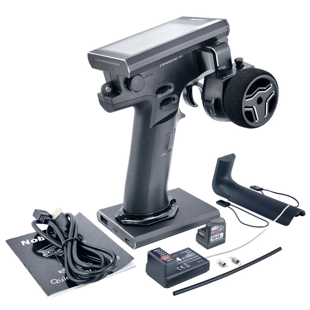 Flysky NB4 FS-NB4 - 2.4G 4CH Noble Radio Transmitter with FGR4 FGR4S Receiver Color Touch Screen for RC Boat Car 1 Flysky NB4 FS-NB4 - 2.4G 4CH Noble Radio Transmitter with FGR4 FGR4S Receiver Color Touch Screen for RC Boat Car