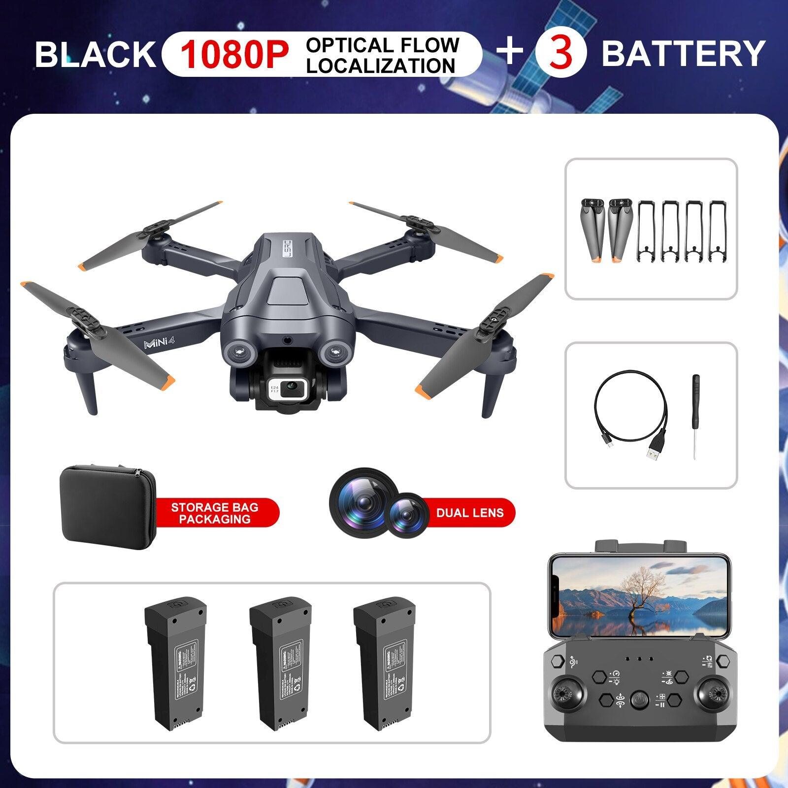 KBDFA MINI4 Drone - 4K HD Camera Z908 Dron Remote Control Drones RC Helicopters Gift 2.4G WIFi Obstacle Avoidance Quadcopter Toys 17 KBDFA MINI4 Drone - 4K HD Camera Z908 Dron Remote Control Drones RC Helicopters Gift 2.4G WIFi Obstacle Avoidance Quadcopter Toys - Image 17