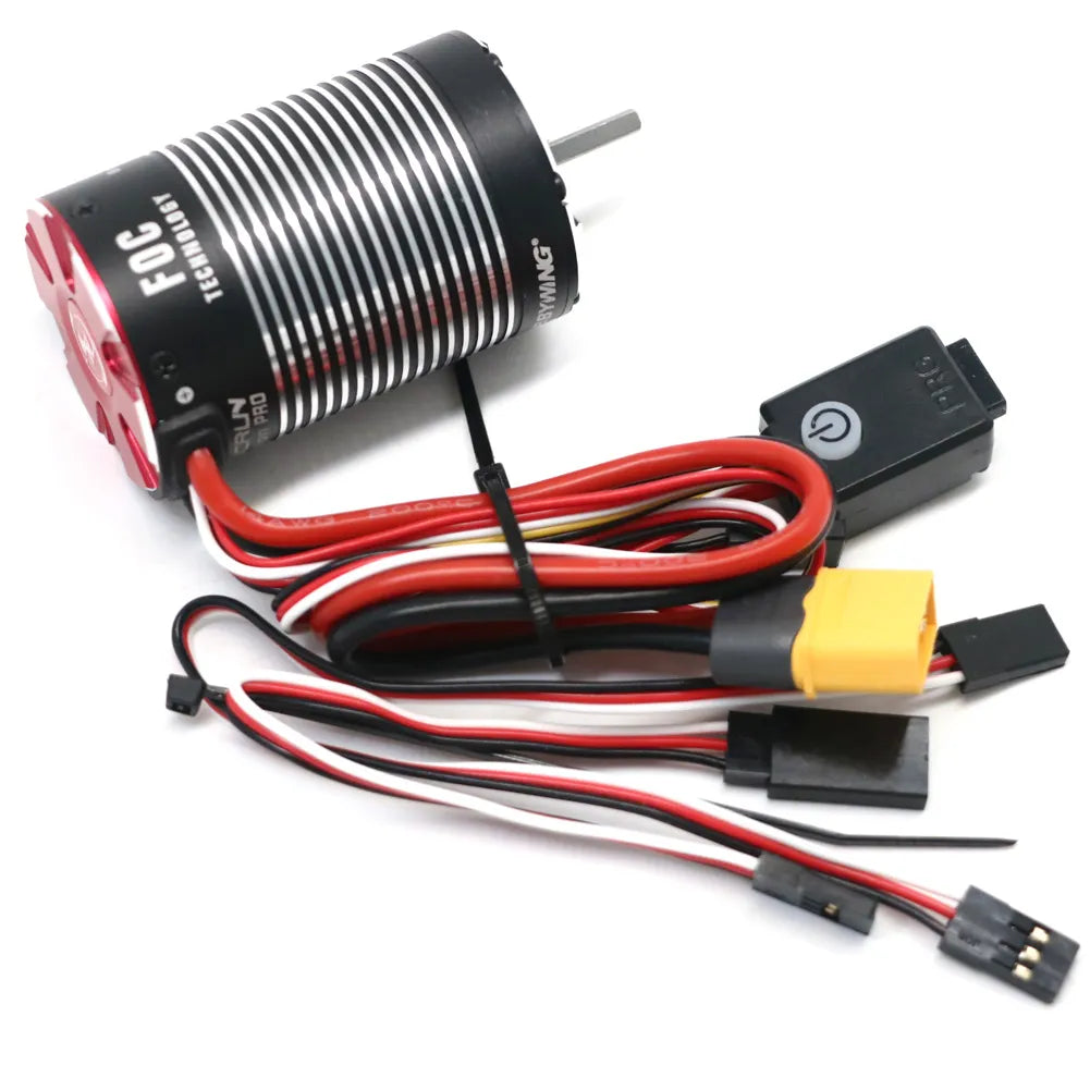 HobbyWing QuicRun Fusion Pro - 540 2300KV Brushless Sensory Motor Built In 60A ESC 2 in 1 for RC 1/10 Climbing Car 4 HobbyWing QuicRun Fusion Pro - 540 2300KV Brushless Sensory Motor Built In 60A ESC 2 in 1 for RC 1/10 Climbing Car - Image 4