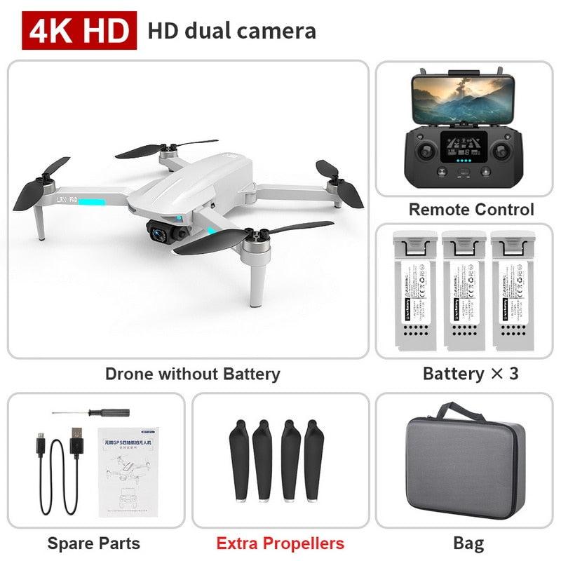 L700 PRO Drone - GPS FPV 1.2Km Drone 4K Professional Dual HD Camera Aerial Photography Brushless Motor Foldable Quadcopter Toys 9 L700 PRO Drone - GPS FPV 1.2Km Drone 4K Professional Dual HD Camera Aerial Photography Brushless Motor Foldable Quadcopter Toys - Bild 9