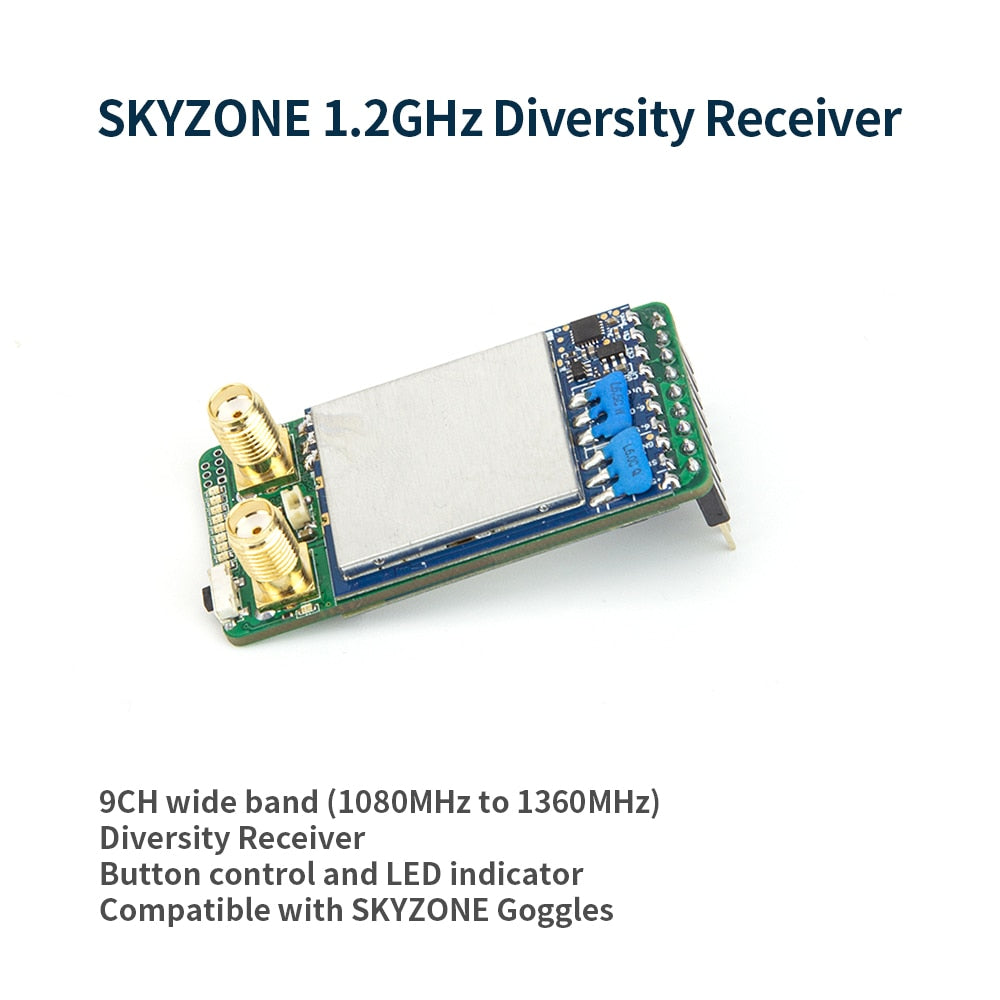 SKYZONE 1.2GHz Diversity Receiver 4db antenna 3 SKYZONE 1.2GHz Diversity Receiver 4db antenna - Image 3