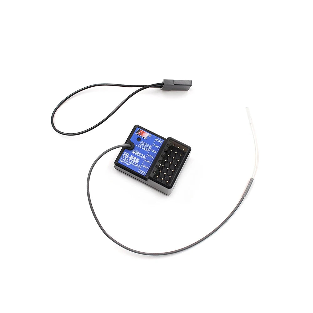 FlySky FS-BS6 2.4Ghz 6CH Receiver - AFHDS2 for FlySky FS-GT5 FS-IT4S Transmitter RC Car Boat 1 FlySky FS-BS6 2.4Ghz 6CH Receiver - AFHDS2 for FlySky FS-GT5 FS-IT4S Transmitter RC Car Boat
