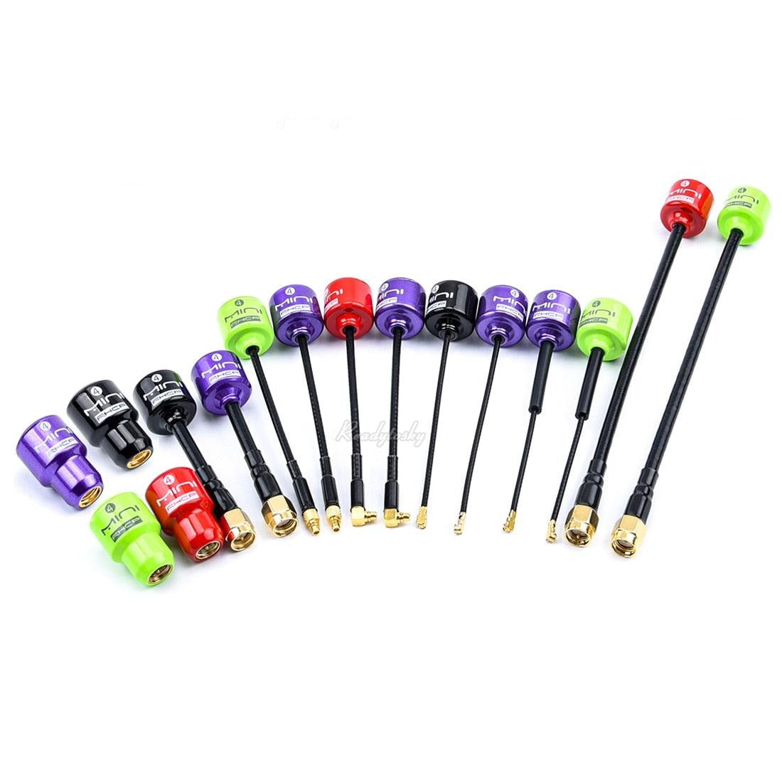 5.8G BlackSheep / Lollipop 4 RHCP Antenna - High Gain 2.8Dbi FPV Transmitter/Receiver SMA/RP-SMA/MMCX/UFL for RC FPV Racing 1 5.8G BlackSheep / Lollipop 4 RHCP Antenna - High Gain 2.8Dbi FPV Transmitter/Receiver SMA/RP-SMA/MMCX/UFL for RC FPV Racing