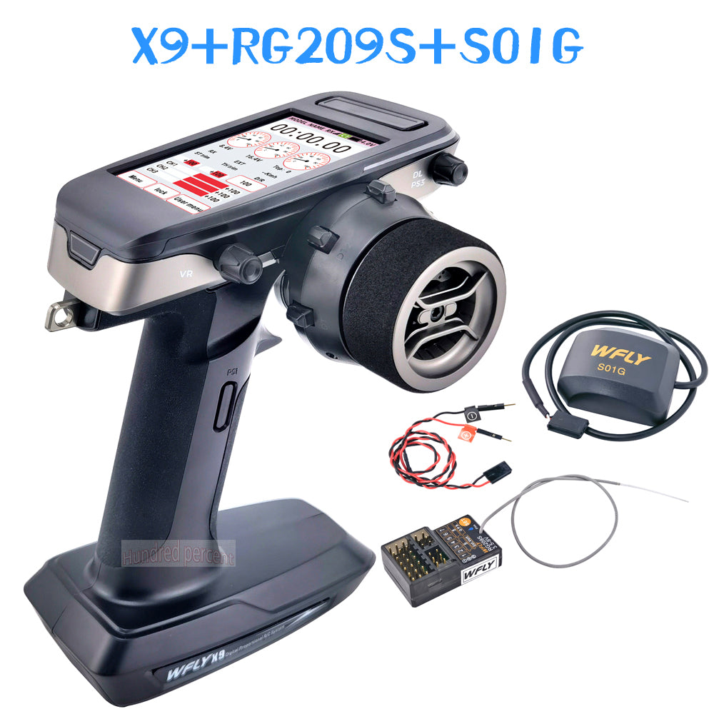 WFLY X9 Radio Remote Controller - 2.4ghz 9CH Transmitter With RG209S Receiver Extra X9 Dedicated SG01 GPS F Racing Crawlers Cars 7 WFLY X9 Radio Remote Controller - 2.4ghz 9CH Transmitter With RG209S Receiver Extra X9 Dedicated SG01 GPS F Racing Crawlers Cars — изображение 7