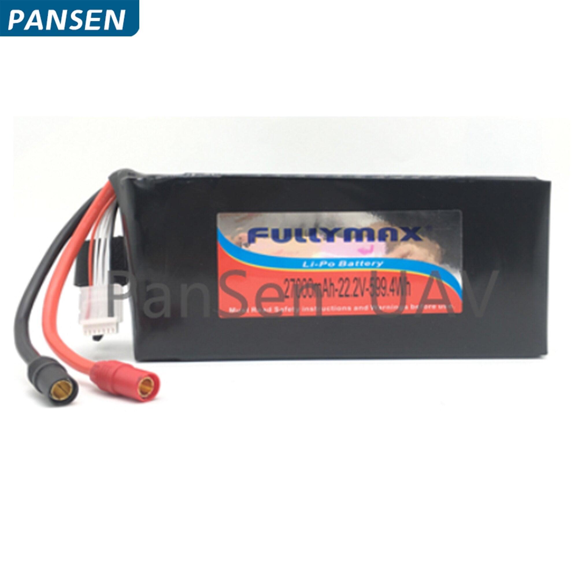 Original Fullymax 22000mAh 27000mAh 22.8V 6S LiPO Battery 18C for Big Load Multirotor FPV Drone Hexacopter Octocopter Agriculture Drone Battery 8 Original Fullymax 22000mAh 27000mAh 22.8V 6S LiPO Battery 18C for Big Load Multirotor FPV Drone Hexacopter Octocopter Agriculture Drone Battery — изображение 8