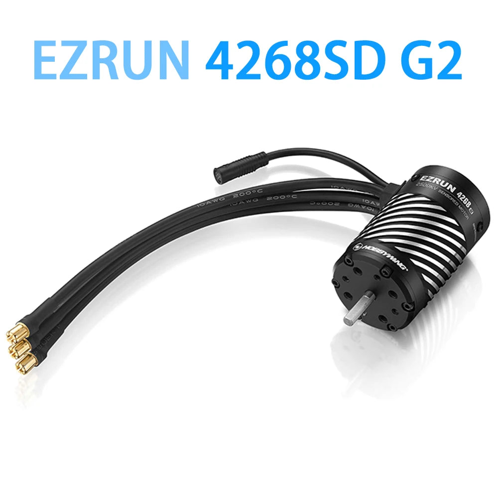 Hobbywing EZRUN MAX8 G2 3-6S Brushless Sensored 4278SD 2250KV/4268SD 3-4S 2500KV 2250kv Motor For 1/8 1/10 Truck Car 8 Hobbywing EZRUN MAX8 G2 3-6S Brushless Sensored 4278SD 2250KV/4268SD 3-4S 2500KV 2250kv Motor For 1/8 1/10 Truck Car - Image 8