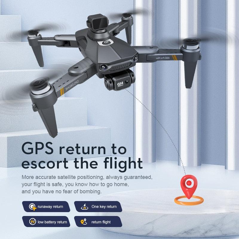 K80 Max Drone - 8K HD Camera Drone Brushless Motor GPS 5G WIFI 360 Obstacle Avoidance Foldable Quadcopter K80 PRO MAX RC Dron Toys Professional Camera Drone 25 K80 Max Drone - 8K HD Camera Drone Brushless Motor GPS 5G WIFI 360 Obstacle Avoidance Foldable Quadcopter K80 PRO MAX RC Dron Toys Professional Camera Drone — изображение 25