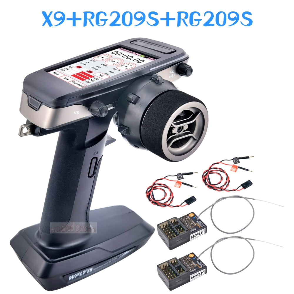 WFLY X9 Radio Remote Controller - 2.4ghz 9CH Transmitter With RG209S Receiver Extra X9 Dedicated SG01 GPS F Racing Crawlers Cars 3 WFLY X9 Radio Remote Controller - 2.4ghz 9CH Transmitter With RG209S Receiver Extra X9 Dedicated SG01 GPS F Racing Crawlers Cars — изображение 3