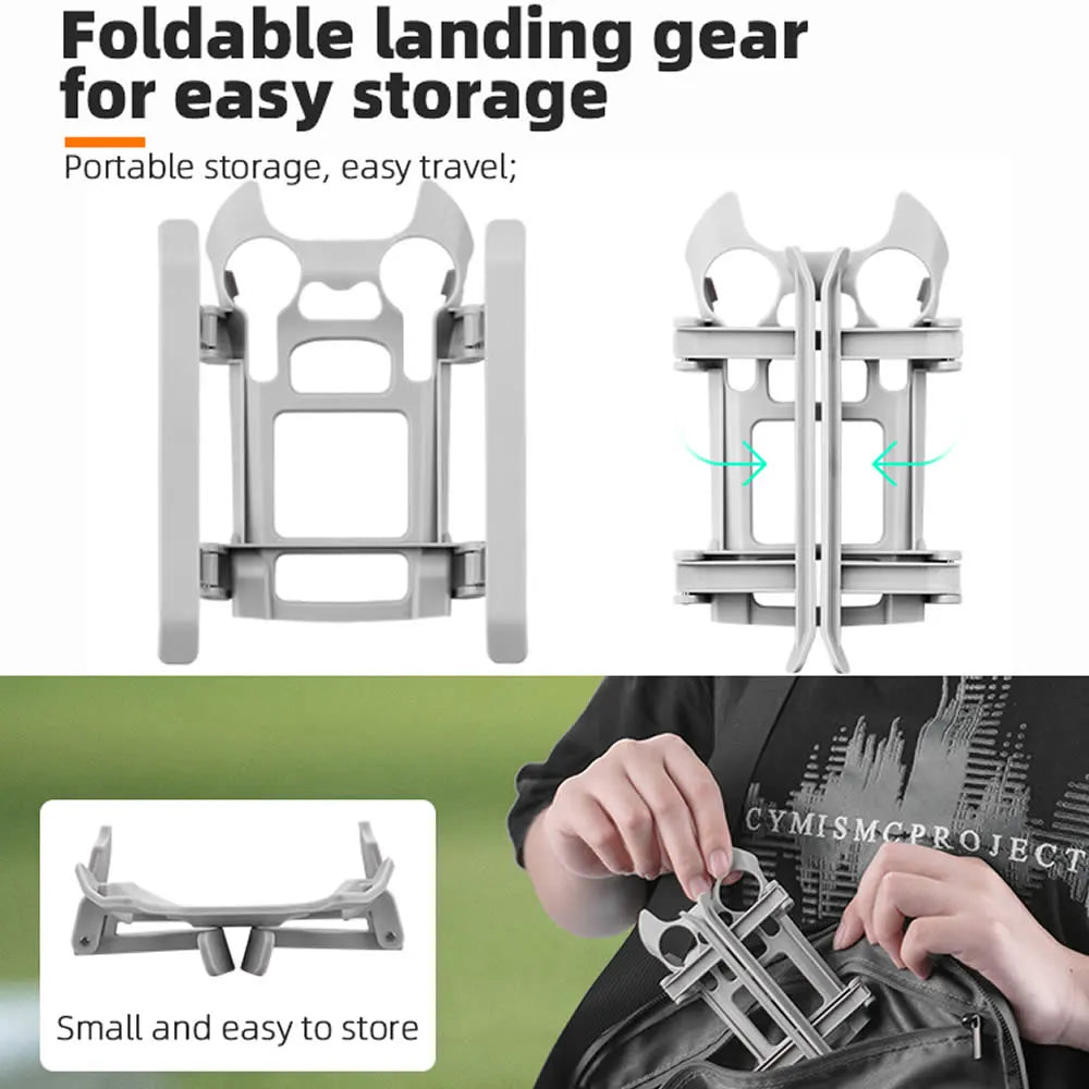 Accessories Kit for DJI Mini 3 Pro - Lens Cap propeller guard Foldable Extension Support Legs Holder Landing Gear for Mini 3 Combo 5 Accessories Kit for DJI Mini 3 Pro - Lens Cap propeller guard Foldable Extension Support Legs Holder Landing Gear for Mini 3 Combo - Image 5