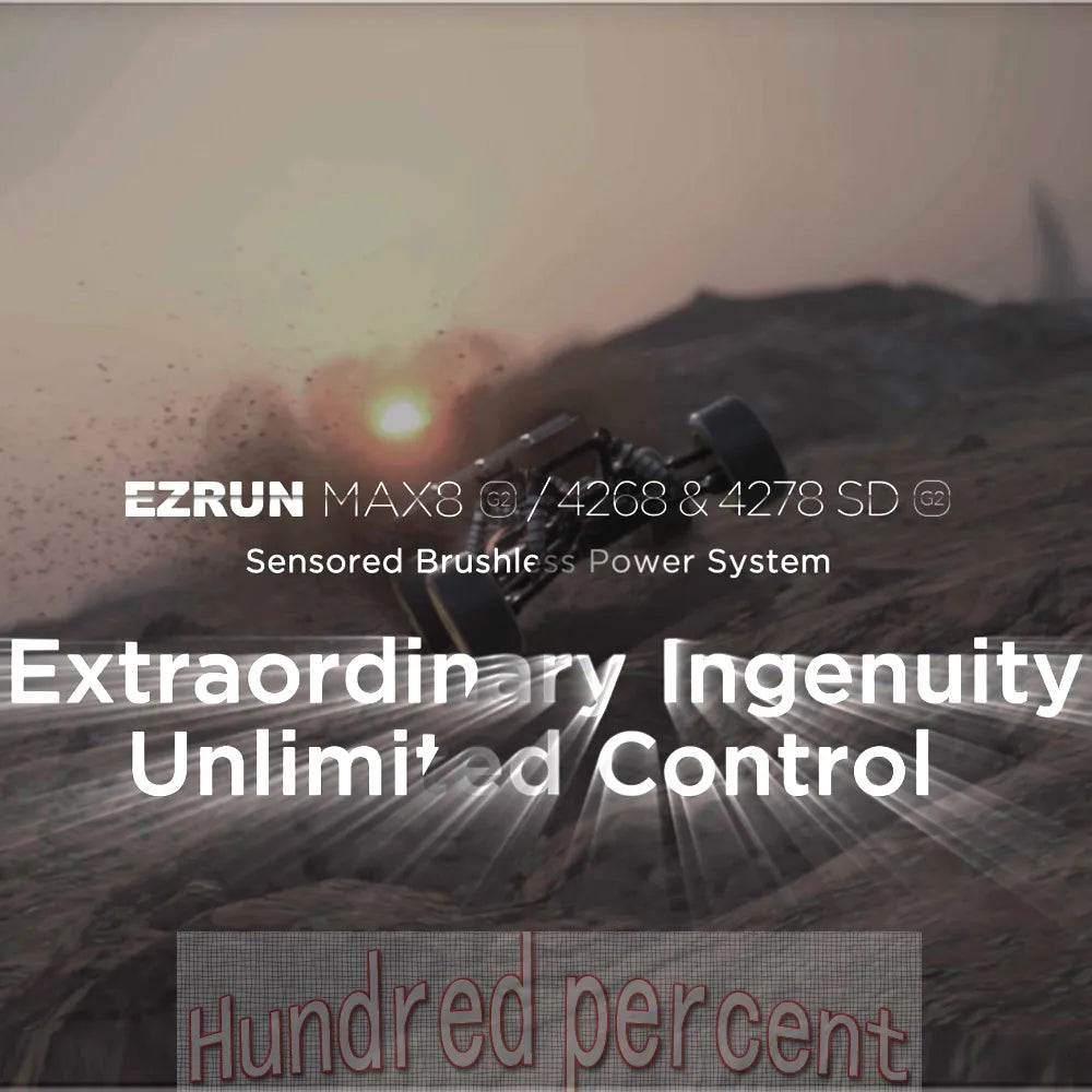 Hobbywing EZRUN MAX8 G2 3-6S Brushless Sensored 4278SD 2250KV/4268SD 3-4S 2500KV 2250kv Motor For 1/8 1/10 Truck Car 2 Hobbywing EZRUN MAX8 G2 3-6S Brushless Sensored 4278SD 2250KV/4268SD 3-4S 2500KV 2250kv Motor For 1/8 1/10 Truck Car - Image 2