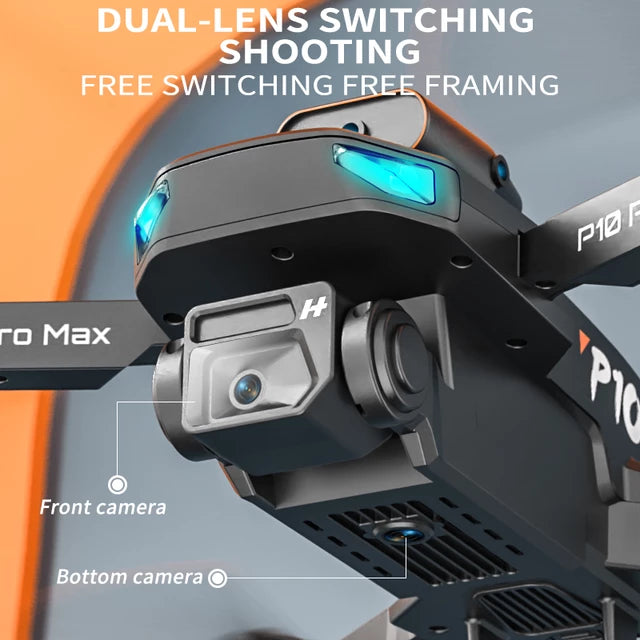 P10 Drone /P10 pro max drone - 8K Professional FPV Dual HD Camera ESC WIFI 5G Transmission Quadcopter Obstacle Avoidance Drone for Children 7 P10 Drone /P10 pro max drone - 8K Professional FPV Dual HD Camera ESC WIFI 5G Transmission Quadcopter Obstacle Avoidance Drone for Children - Image 7