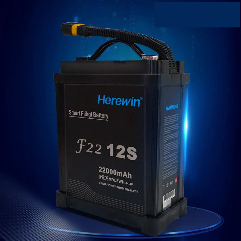 Herewin 44.4V 12S 14S 22000mAh 20C Agriculture Drone Battery - Lithium Polymer Rechargeable Battery Lipo Battery for Agriculture Drone UAV 3 Herewin 44.4V 12S 14S 22000mAh 20C Agriculture Drone Battery - Lithium Polymer Rechargeable Battery Lipo Battery for Agriculture Drone UAV — изображение 3