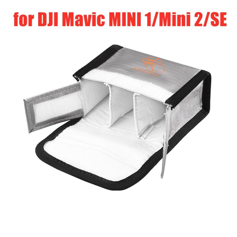Battery Safe Bag for DJI Mavic MINI/Mini 2/SE/ for DJI MINI 3 PRO Drone Protective Case Protector Explosion-proof Anti-scratch Bag 10 Battery Safe Bag for DJI Mavic MINI/Mini 2/SE/ for DJI MINI 3 PRO Drone Protective Case Protector Explosion-proof Anti-scratch Bag - Image 10