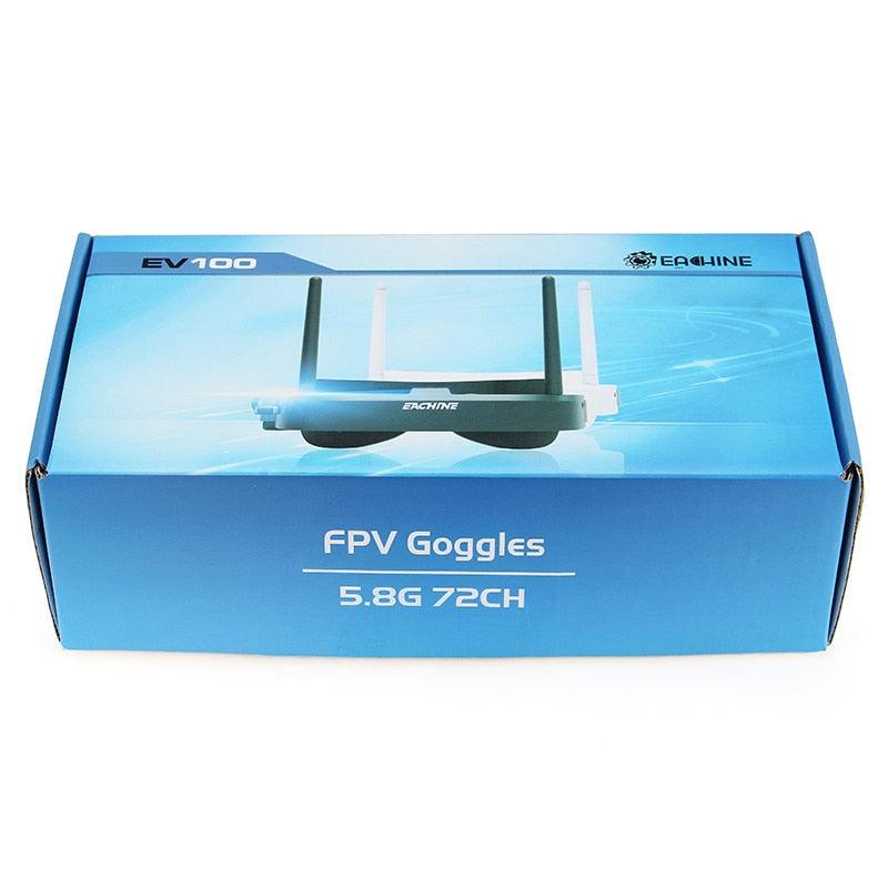 Eachine EV100 FPV Goggle - 720*540 5.8G 72CH FPV Goggles With Dual Antennas Fan 18650 Battery RC Drone FPV Drone Spare Part 6 Eachine EV100 FPV Goggle - 720*540 5.8G 72CH FPV Goggles With Dual Antennas Fan 18650 Battery RC Drone FPV Drone Spare Part - Image 6