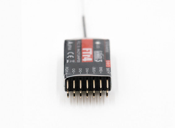 FLYSKY FTr4 Receiver - 2.4GHz 4ch AFHDS 3 protocol w/S-Bus/i-Bus/PPM/PWM Support & NB4/PL18 Compatibility 2 FLYSKY FTr4 Receiver - 2.4GHz 4ch AFHDS 3 protocol w/S-Bus/i-Bus/PPM/PWM Support & NB4/PL18 Compatibility - Image 2