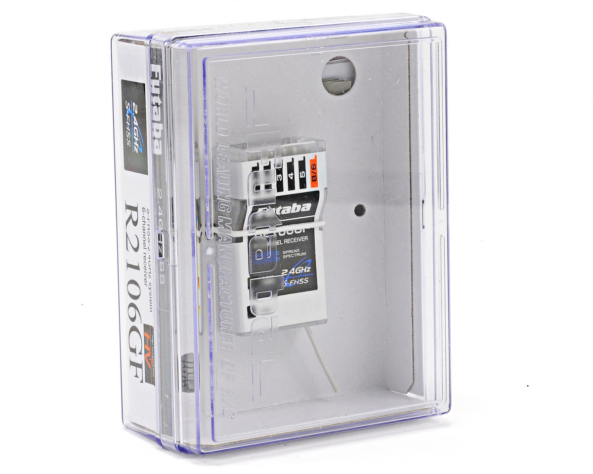 Futaba R2106GF 2.4GHz S-FHSS / FHSS 6-Channel Micro Receiver 2 Futaba R2106GF 2.4GHz S-FHSS / FHSS 6-Channel Micro Receiver — изображение 2