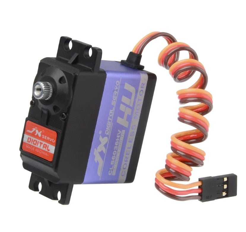 JX Servo CLS6036HV - 27kg Aluminium Shell Metal gear High Voltage Coreless Digital Servo 5 JX Servo CLS6036HV - 27kg Aluminium Shell Metal gear High Voltage Coreless Digital Servo — изображение 5