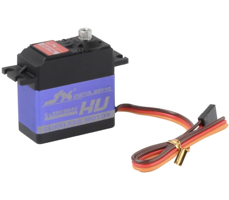 JX Servo CLS6036HV - 27kg Aluminium Shell Metal gear High Voltage Coreless Digital Servo 3 JX Servo CLS6036HV - 27kg Aluminium Shell Metal gear High Voltage Coreless Digital Servo — изображение 3
