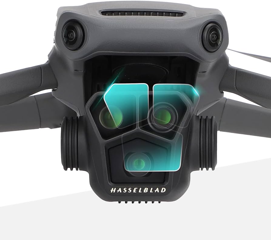 Tempered Glass Lens Protective Film for DJI Mavic 3/Cine Drone Hasselblad 4/3 CMOS Gimbal Camera Dust-proof Protector Accessory 1 Tempered Glass Lens Protective Film for DJI Mavic 3/Cine Drone Hasselblad 4/3 CMOS Gimbal Camera Dust-proof Protector Accessory